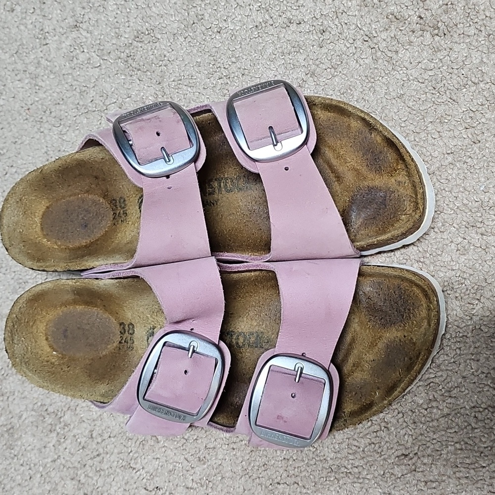 Mauve Big Buckle Arizona Birkenstock